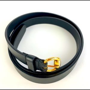 Authentic GUCCI Black Belt